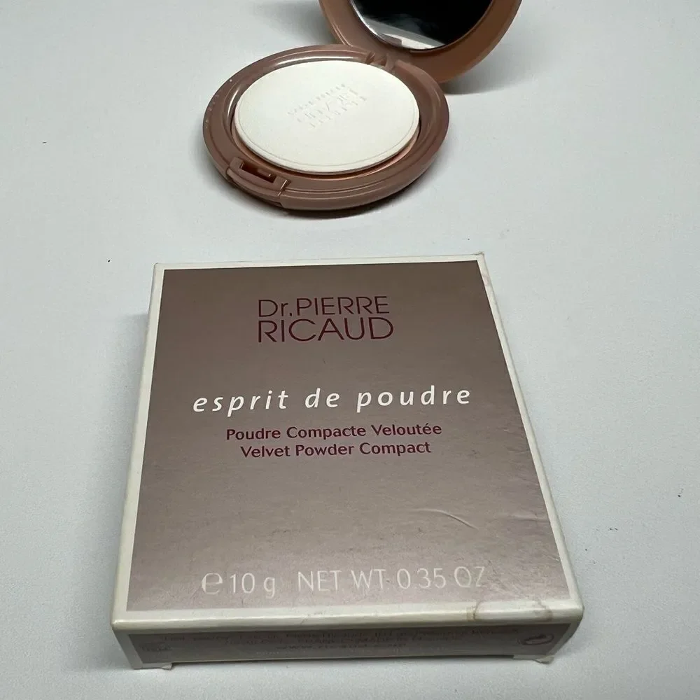 Dr. Pierre RICAUD Pressed Powder  NWT Natural Rose Made in France